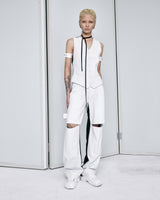 white-khaki-black-silk-tailored-vest-FORTYTHREE-astoud