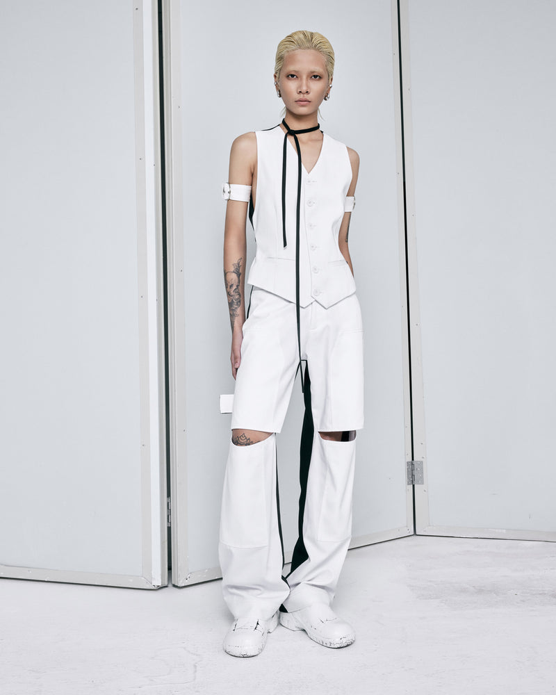 white-khaki-black-silk-tailored-vest-FORTYTHREE-astoud