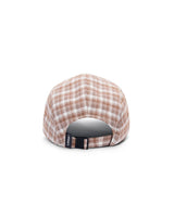Checked Cinnamon Caroline Cap