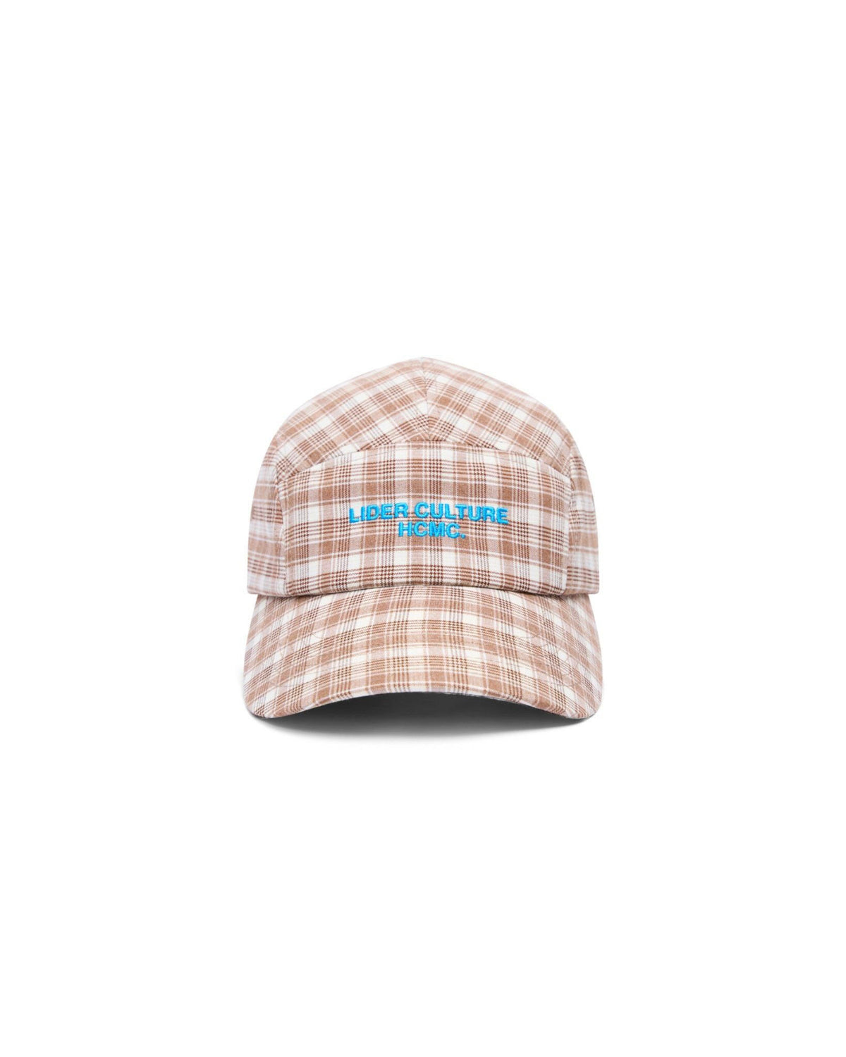 Checked Cinnamon Caroline Cap