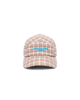 Checked Cinnamon Caroline Cap