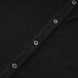 hazel-cardigan-black-stretch-knit-hip-length-unisex-lightweight-lider