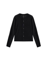 hazel-cardigan-black-stretch-knit-hip-length-unisex-lightweight-lider