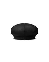 popeye-beret-hat-black-wide-brim-snap-closure-fleece-lider-astoud