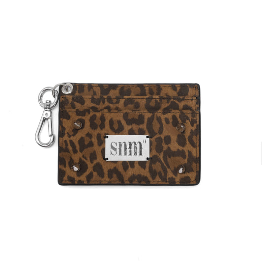 LEOPARD CARD HOLDER