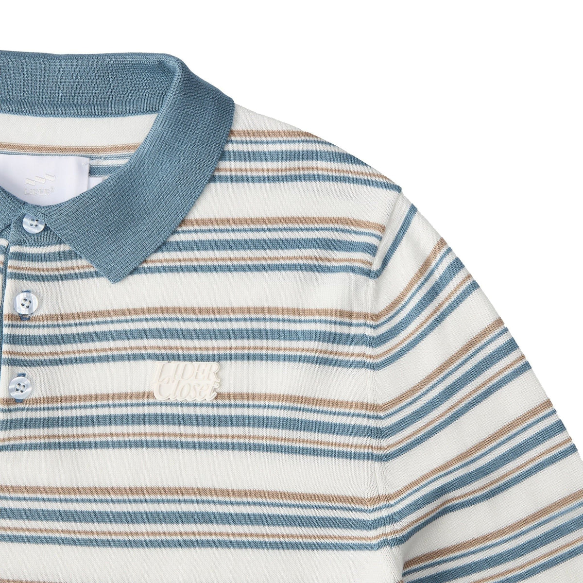 STRIPED SKY DEEPSENSE KNIT POLO SHIRT