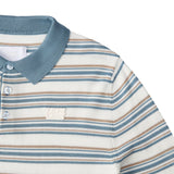 STRIPED SKY DEEPSENSE KNIT POLO SHIRT