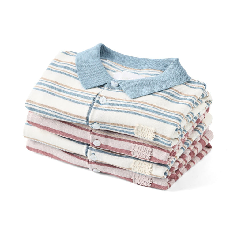 STRIPED SKY DEEPSENSE KNIT POLO SHIRT