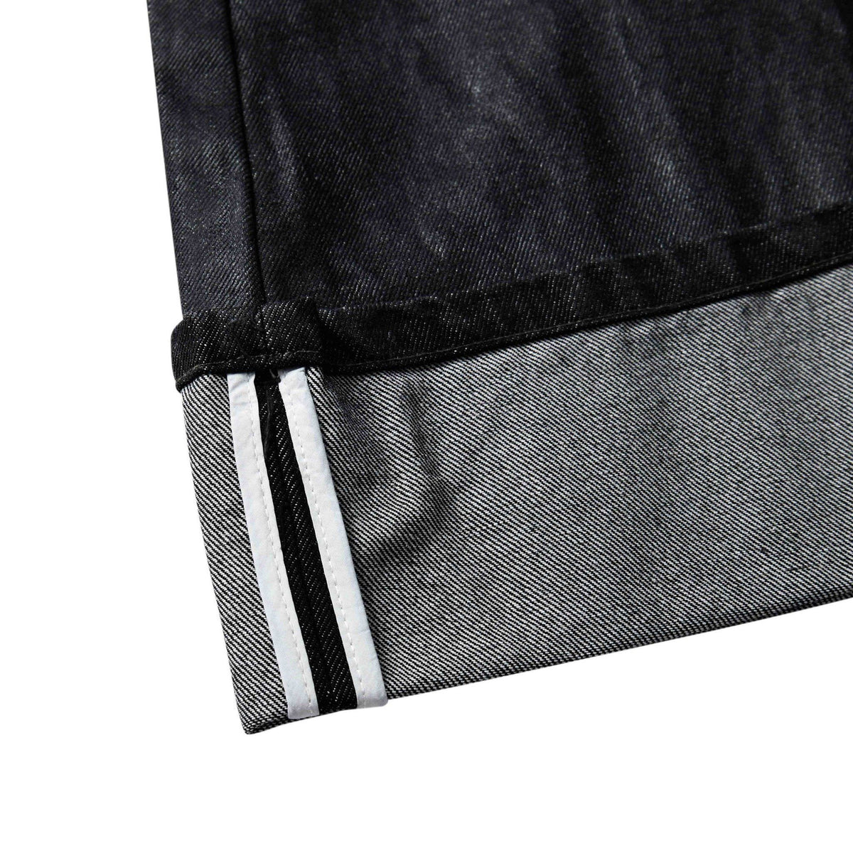washed-black-overrolled-carpenter-shorts lider astoud