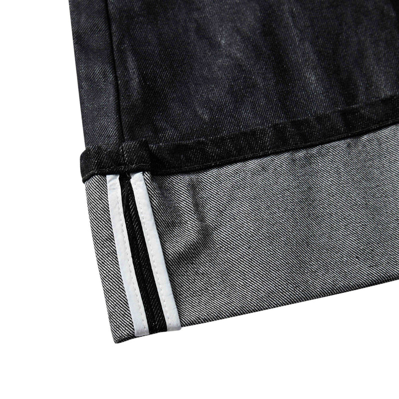 washed-black-overrolled-carpenter-shorts lider astoud