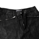 washed-black-overrolled-carpenter-shorts lider astoud