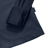 QUIET NAVY SKINSHIP REGULAR SHIRT