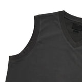 Misty Grey Hugged V-Neck Gilet