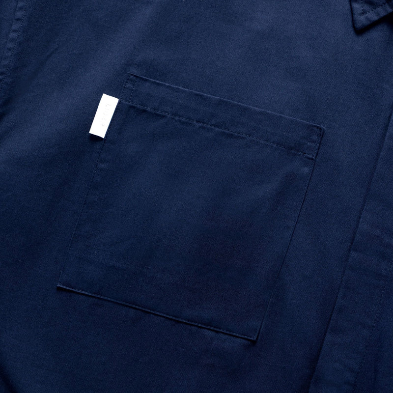 NAVY OFF DUTY BOXY SHIRT