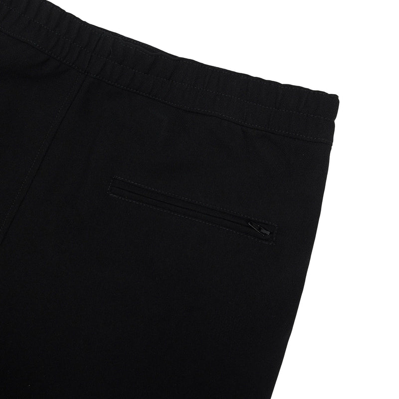 Black Utility Belt Shorts