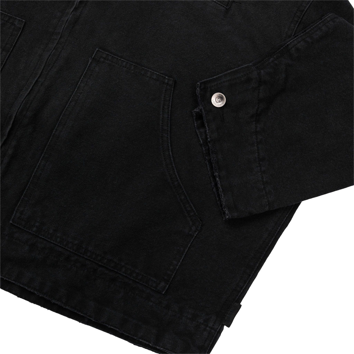 BLACK SESAME ASIAN TASTE DENIM JACKET