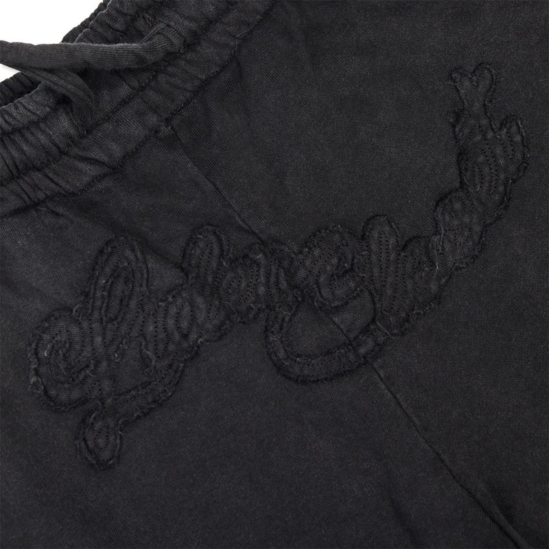 Washed Black Outsider Sweatshorts