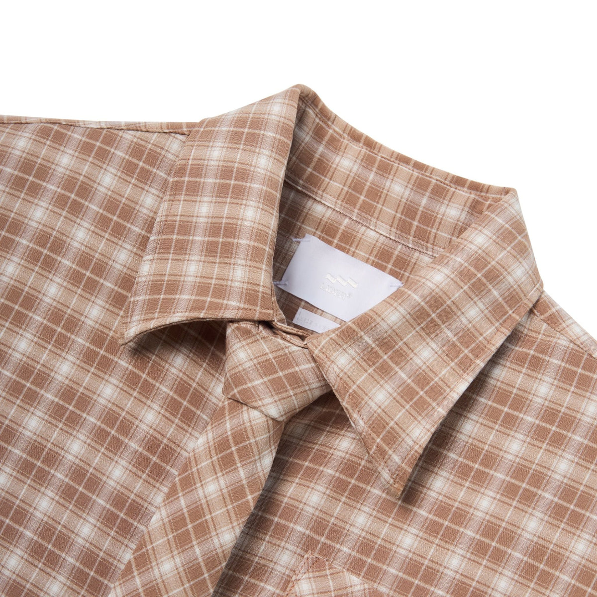 Checked Ginger Caroline Boxy Shirt 2.0