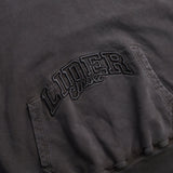 Mid Grey Washed Core Hoodie