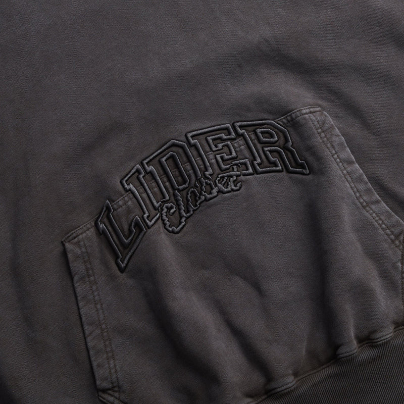 Mid Grey Washed Core Hoodie