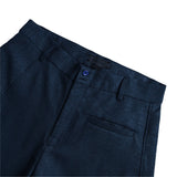 Cool Navy Quiet Barrel Khaki Trousers