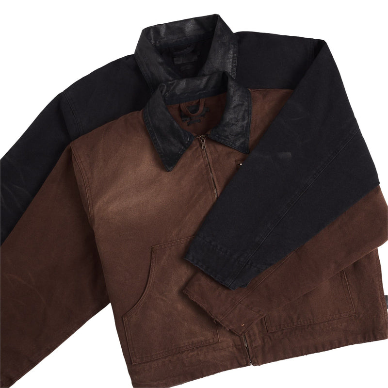 BLACK SESAME ASIAN TASTE DENIM JACKET