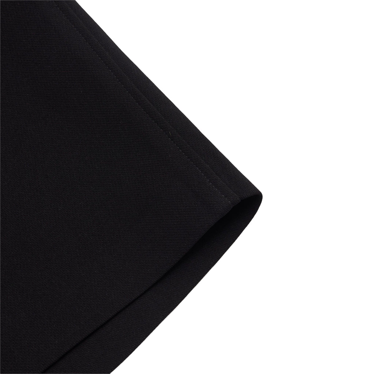 Black Utility Belt Shorts