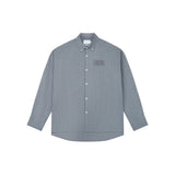 Misty Blue Laidback Check Shirt