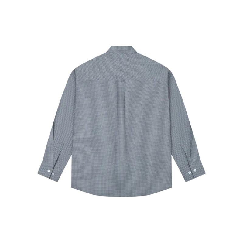 Misty Blue Laidback Check Shirt