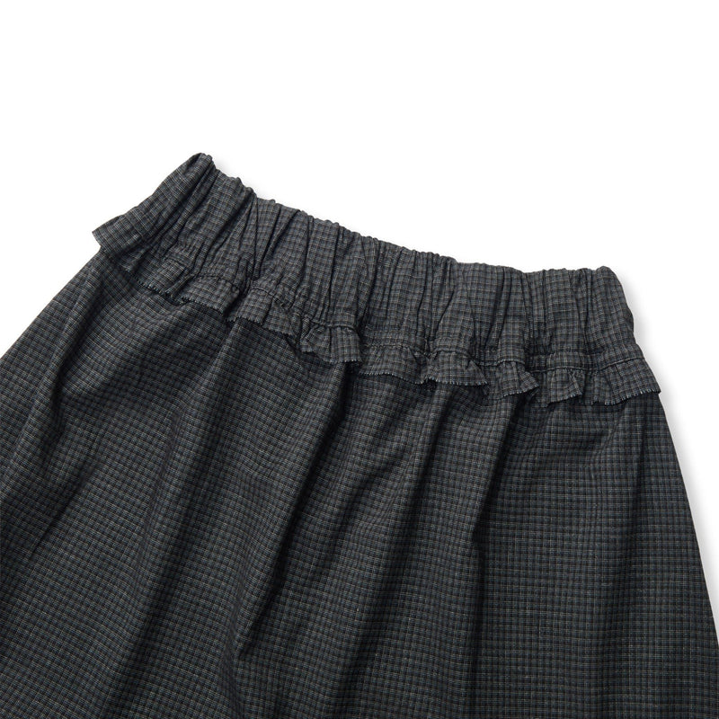 Mono Black Laidback Check Shorts