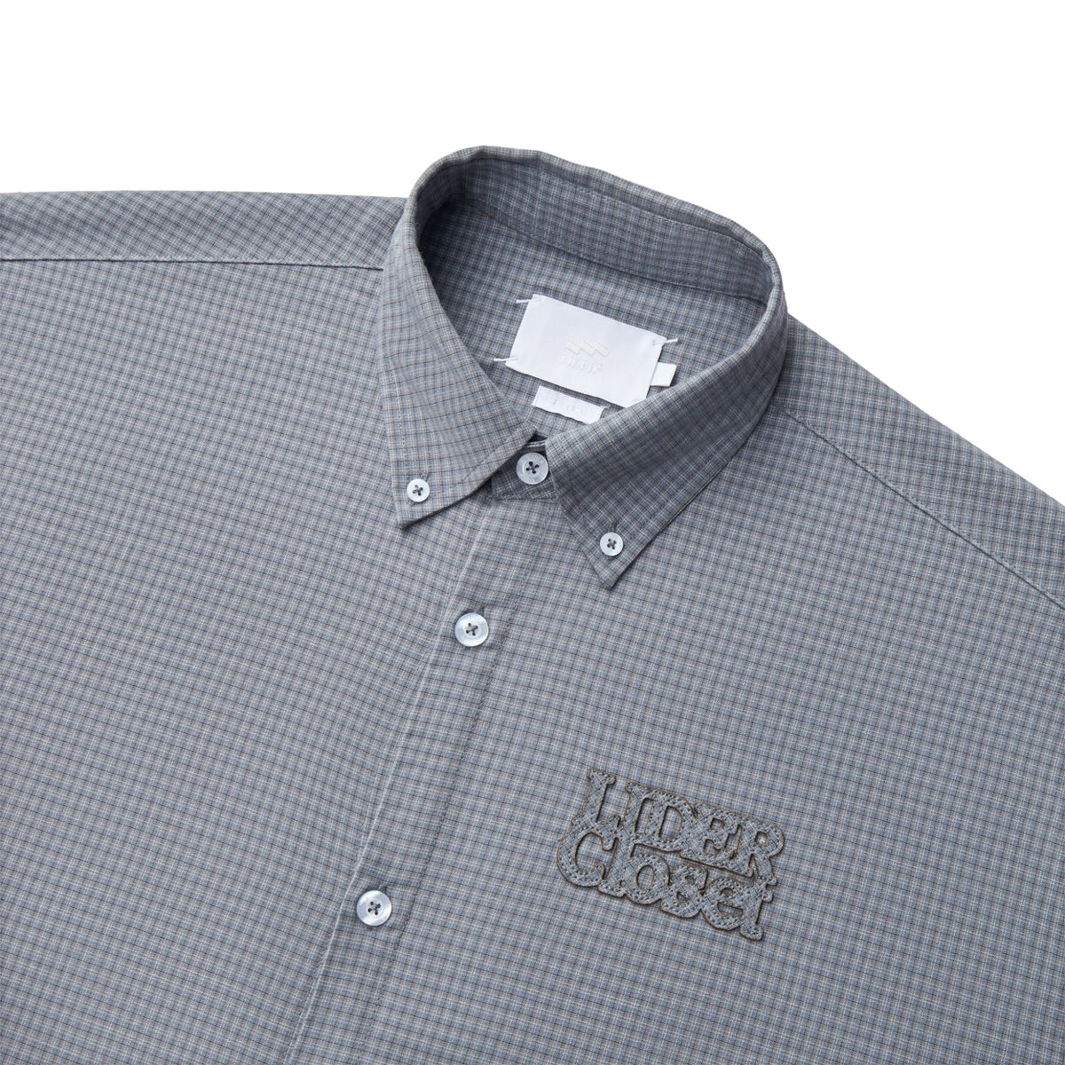 Misty Blue Laidback Check Shirt