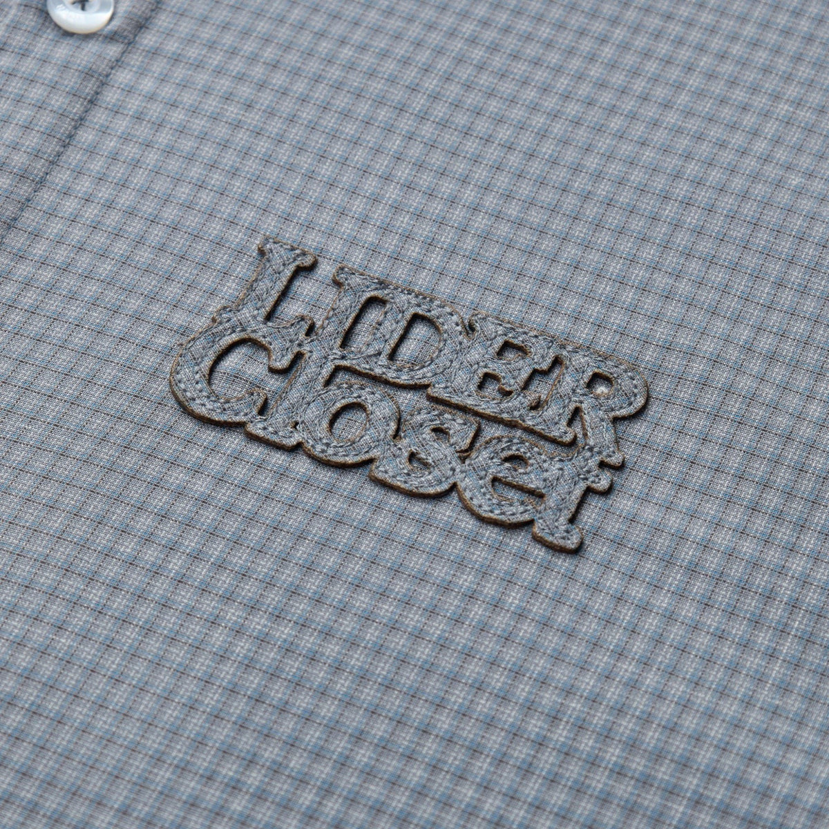 Misty Blue Laidback Check Shirt