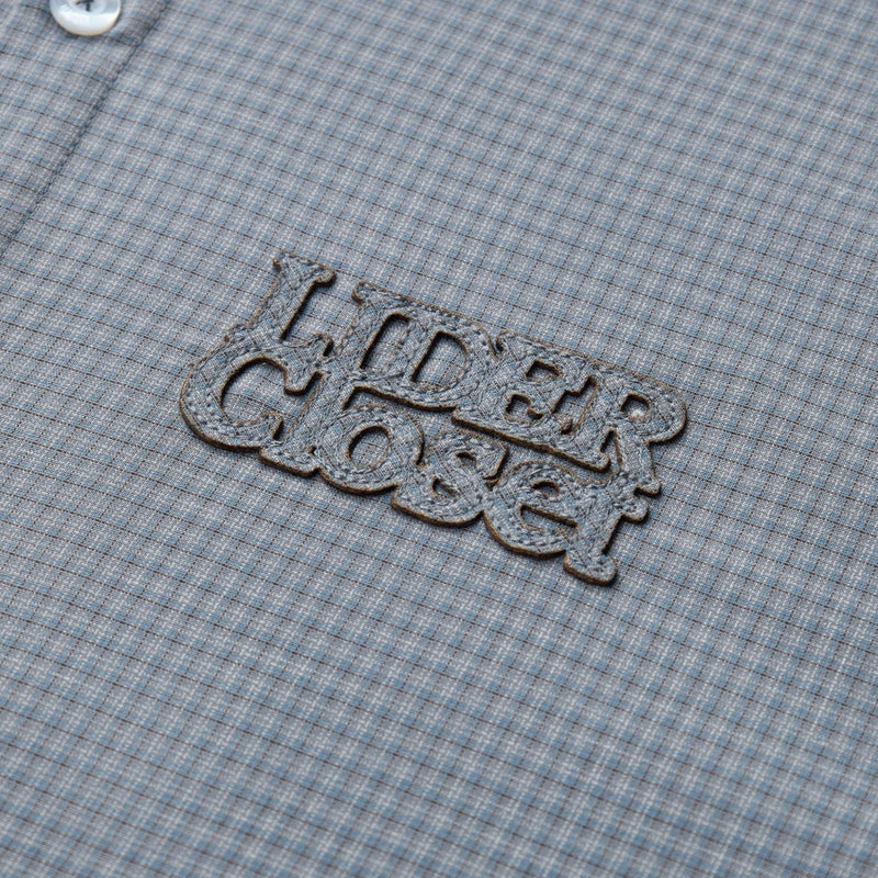 Misty Blue Laidback Check Shirt