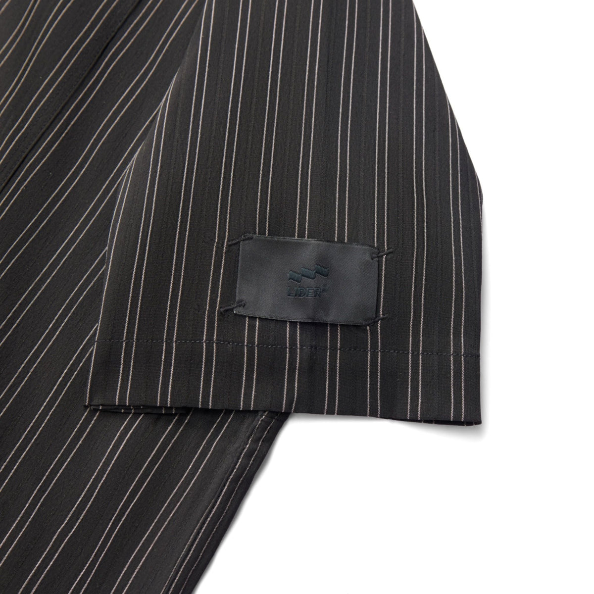 Striped Black Off-line Boxy Shirt