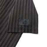 Striped Black Off-line Boxy Shirt