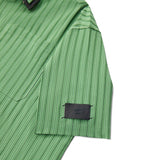 Striped Moss Off-line Boxy Shirt