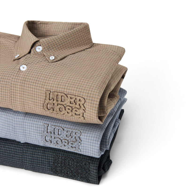 Mono Black Laidback Check Shirt