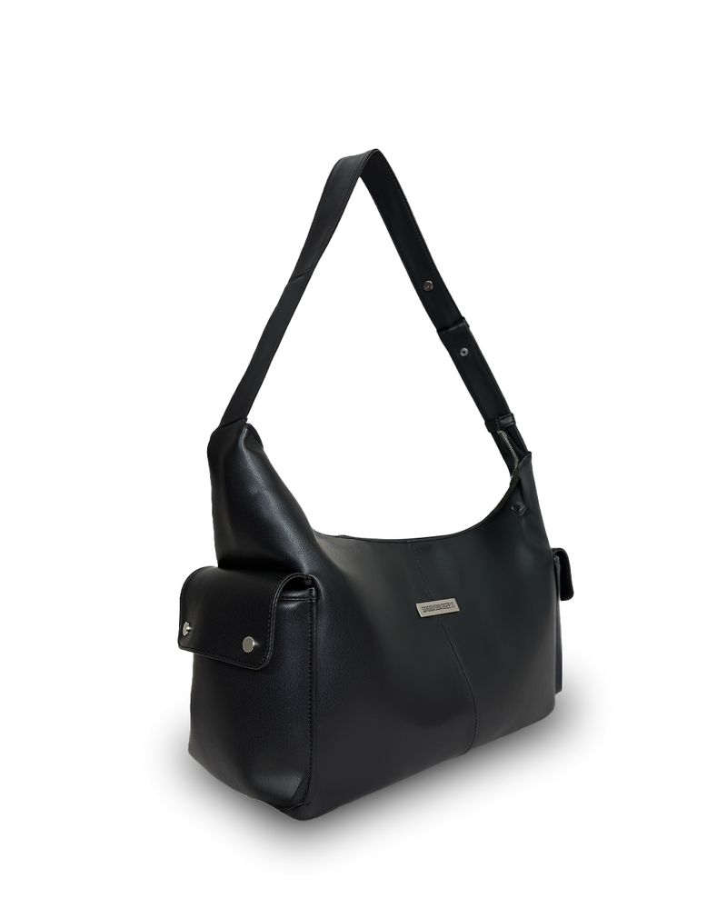 Ash Grey SGS Lune Crescent Bag