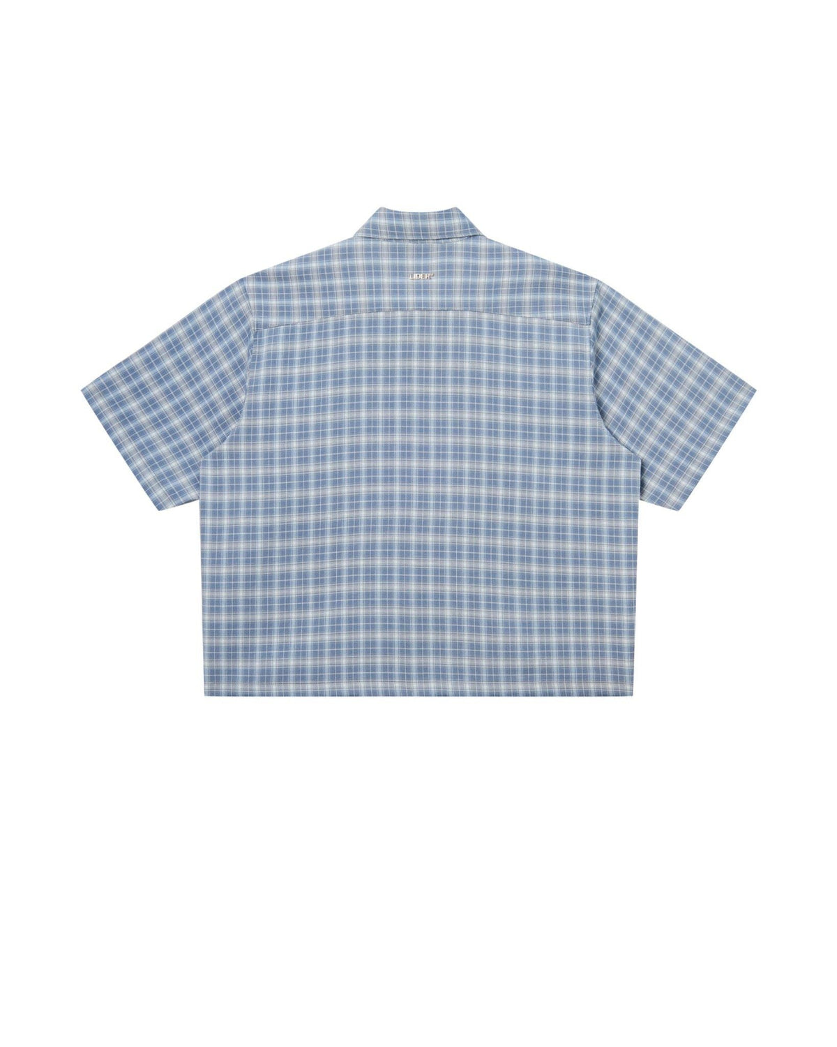 Checked Blue Caroline Boxy Shirt 2.0