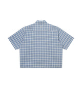 Checked Blue Caroline Boxy Shirt 2.0