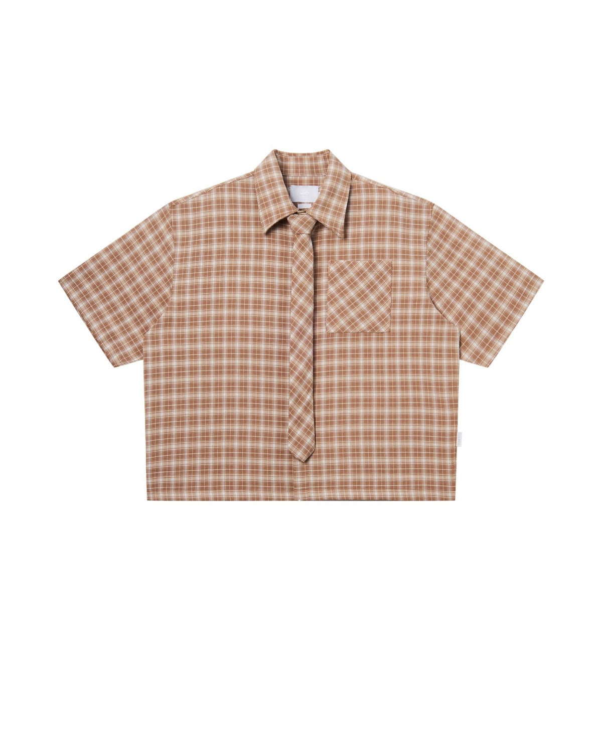 Checked Ginger Caroline Boxy Shirt 2.0
