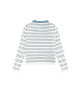 STRIPED SKY DEEPSENSE KNIT POLO SHIRT