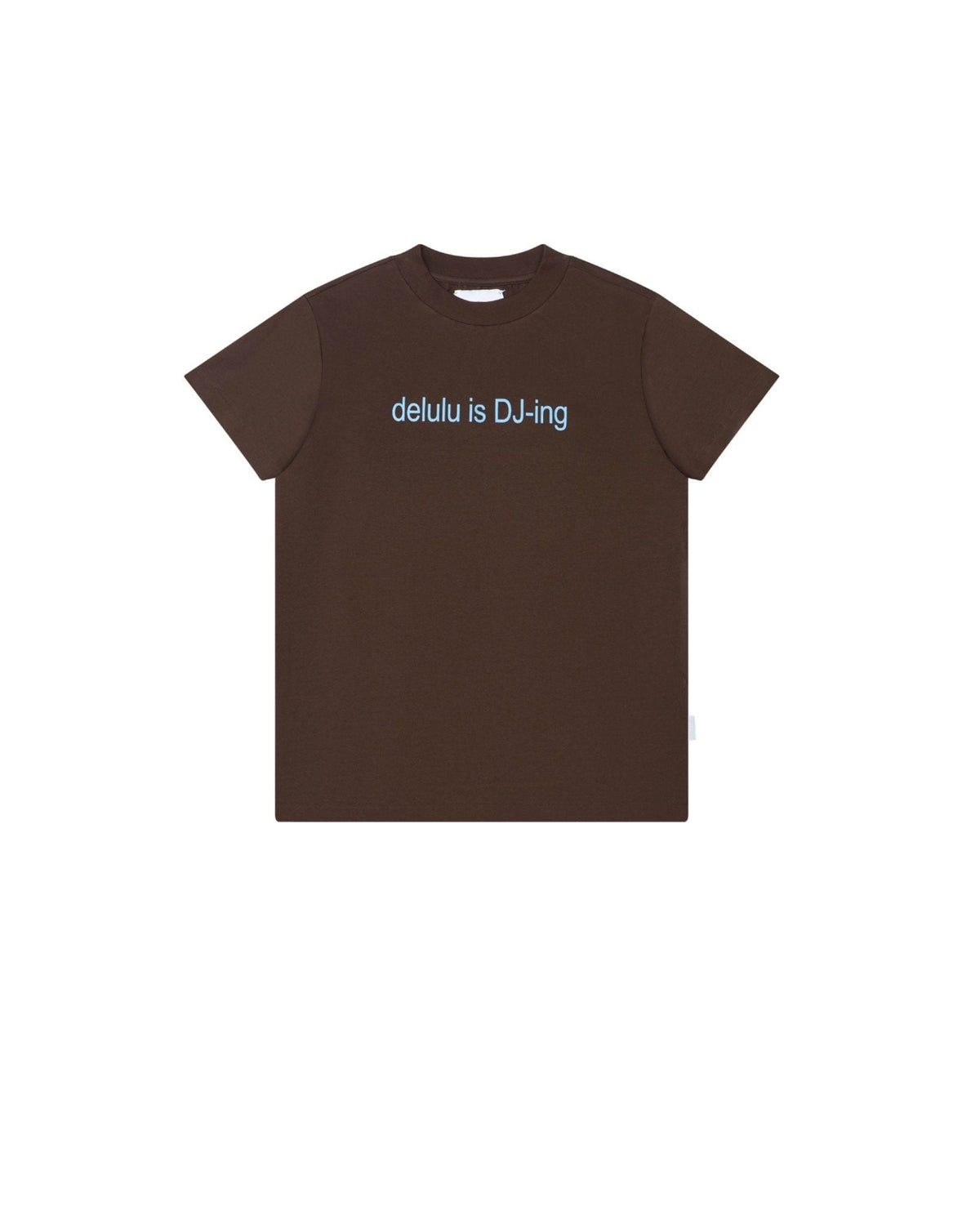 Brown Core Delulu Tee