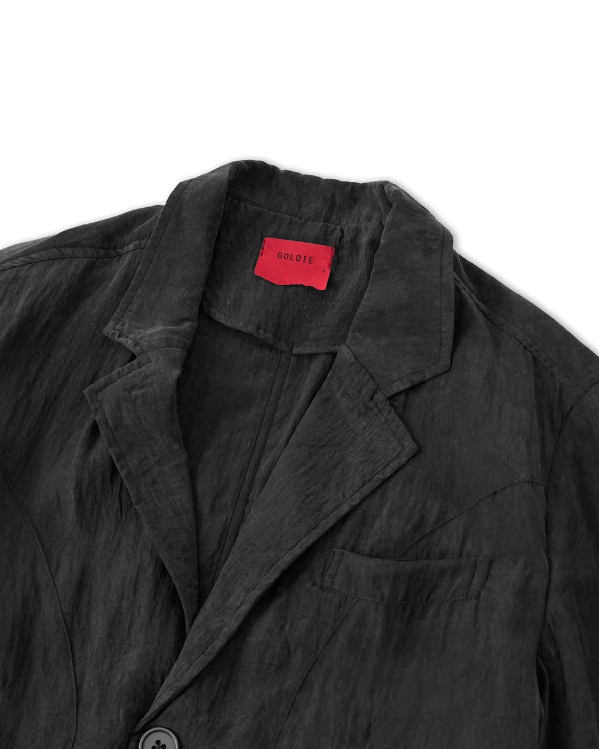 BLACK CUPRO BLAZER
