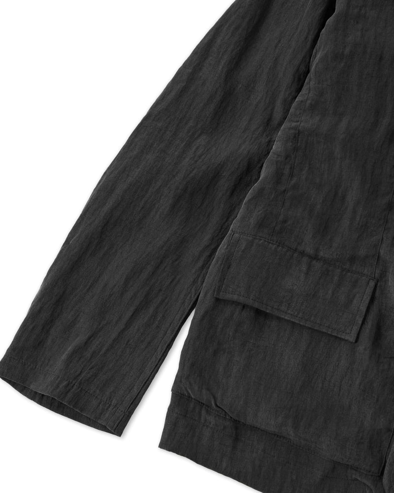BLACK CUPRO BLAZER