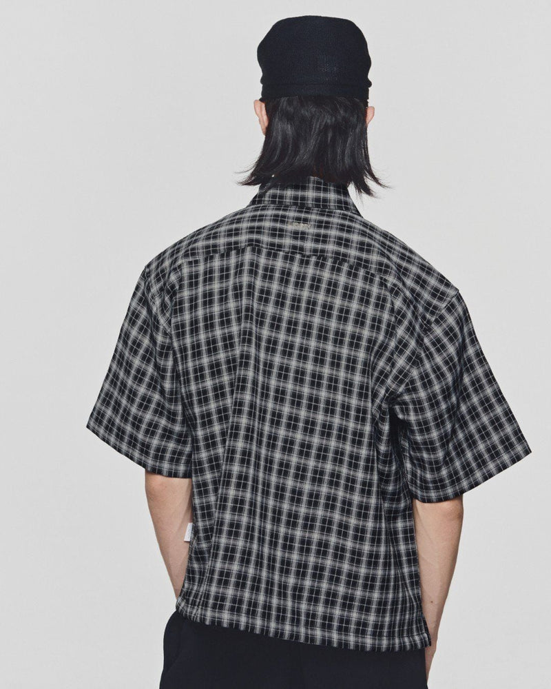 Checked Black Caroline Boxy Shirt 2.0
