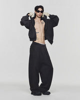Washed Black Outsider Sweatpants