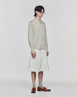 White Midday Miles Khaki Shorts