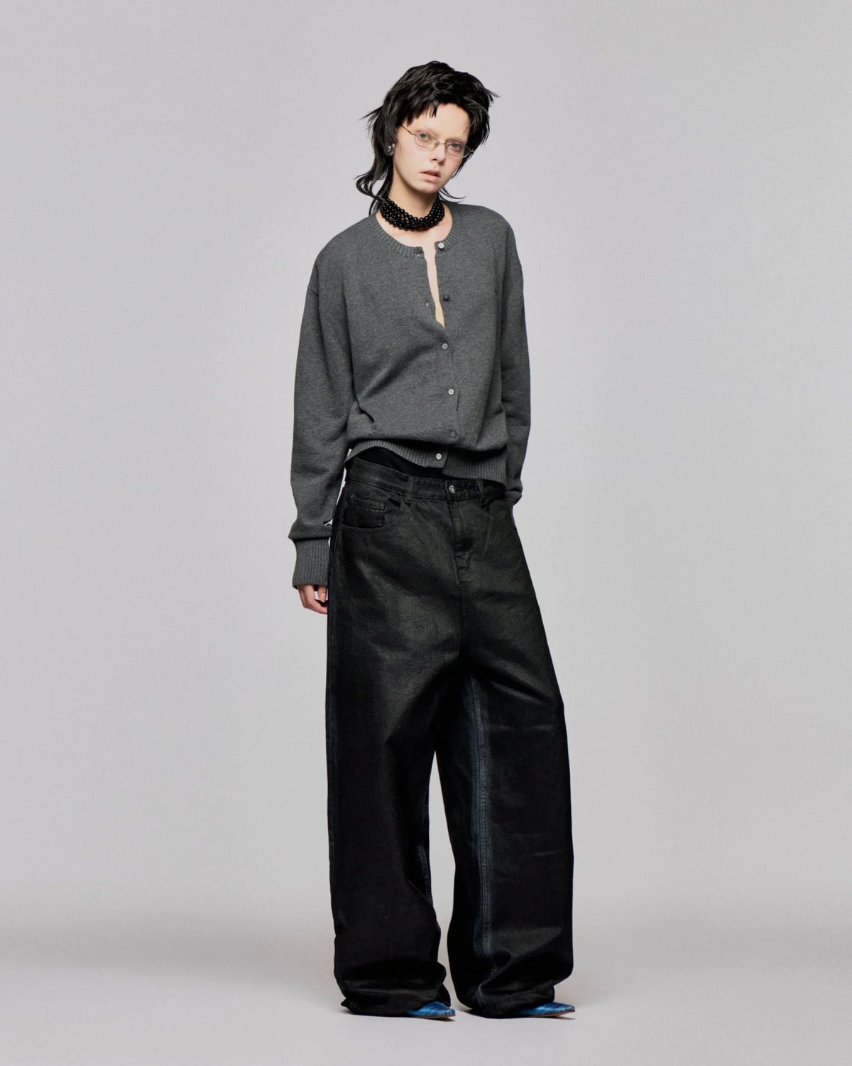 moon-gray-autumnal-knit-cardigan lider astoud