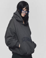 Mid Grey Washed Core Hoodie